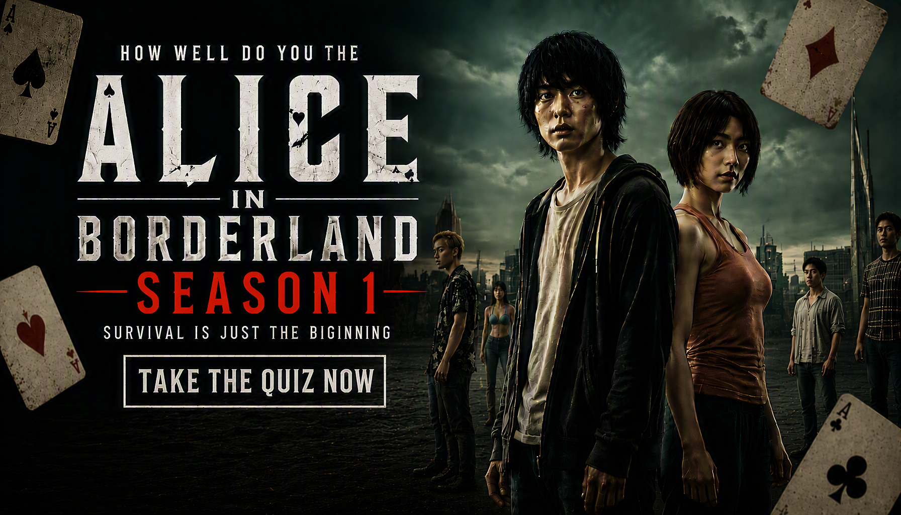 Alice in Borderland Season 1 Trivia Quiz