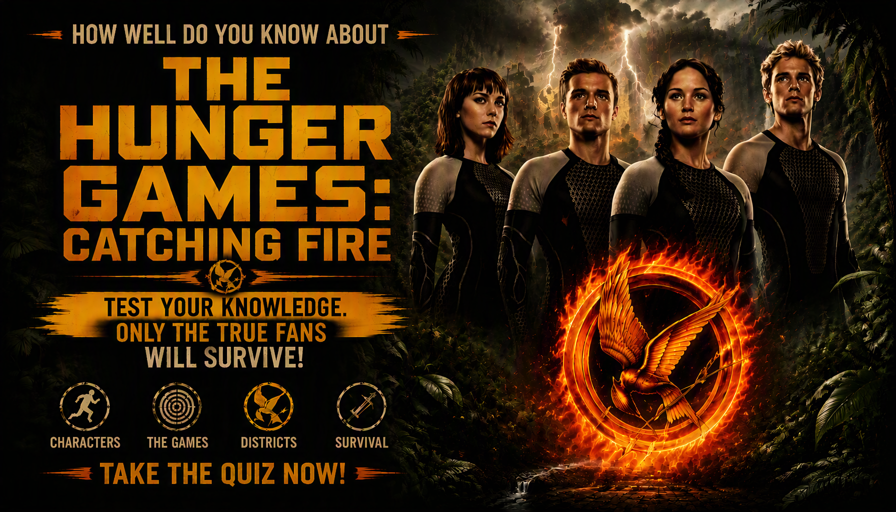 The Hunger Games Catching Fire Quiz