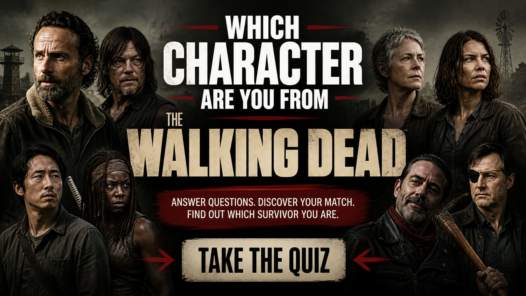 The Walking Dead Characters Quiz