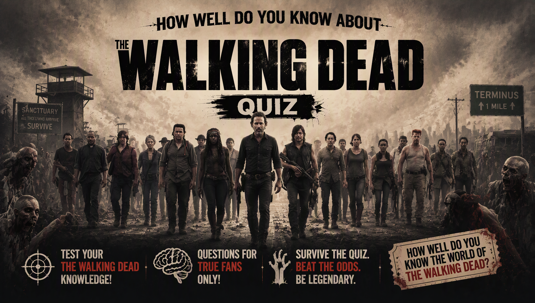 The Walking Dead Knowledge Quiz